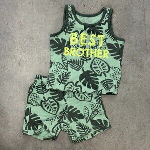 Carter’s “Best Brother” Tank & Shorts Set | Size 12M | Good Condition